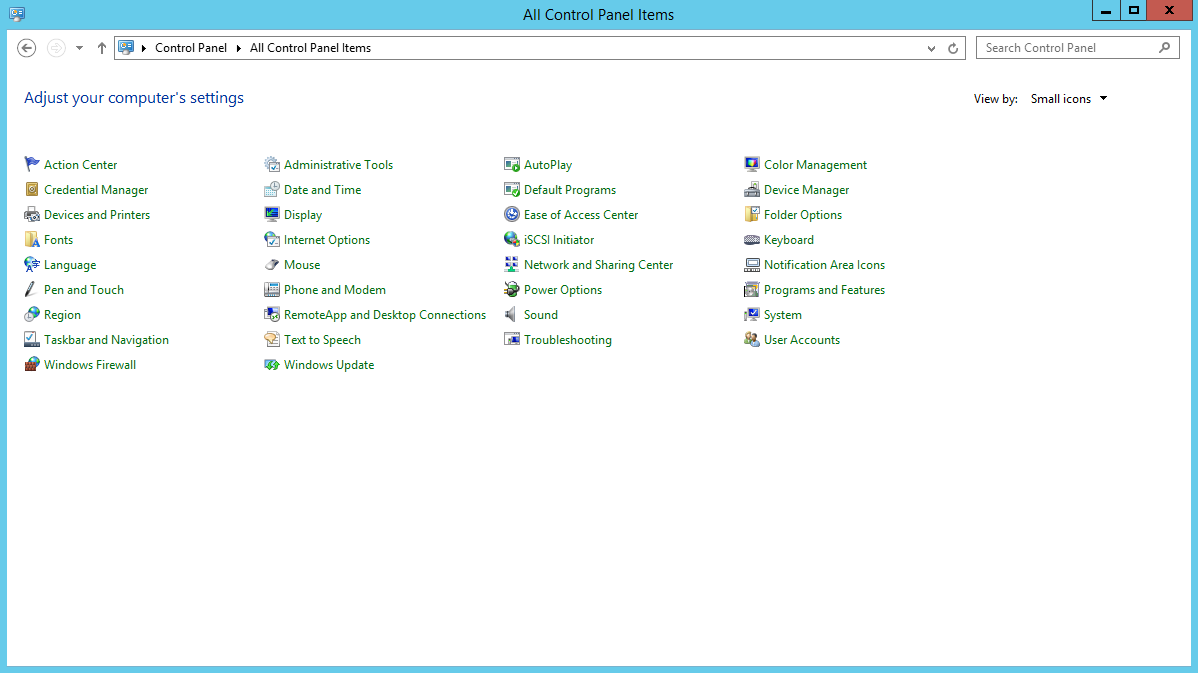 Open IIS