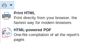 Print Options Button
