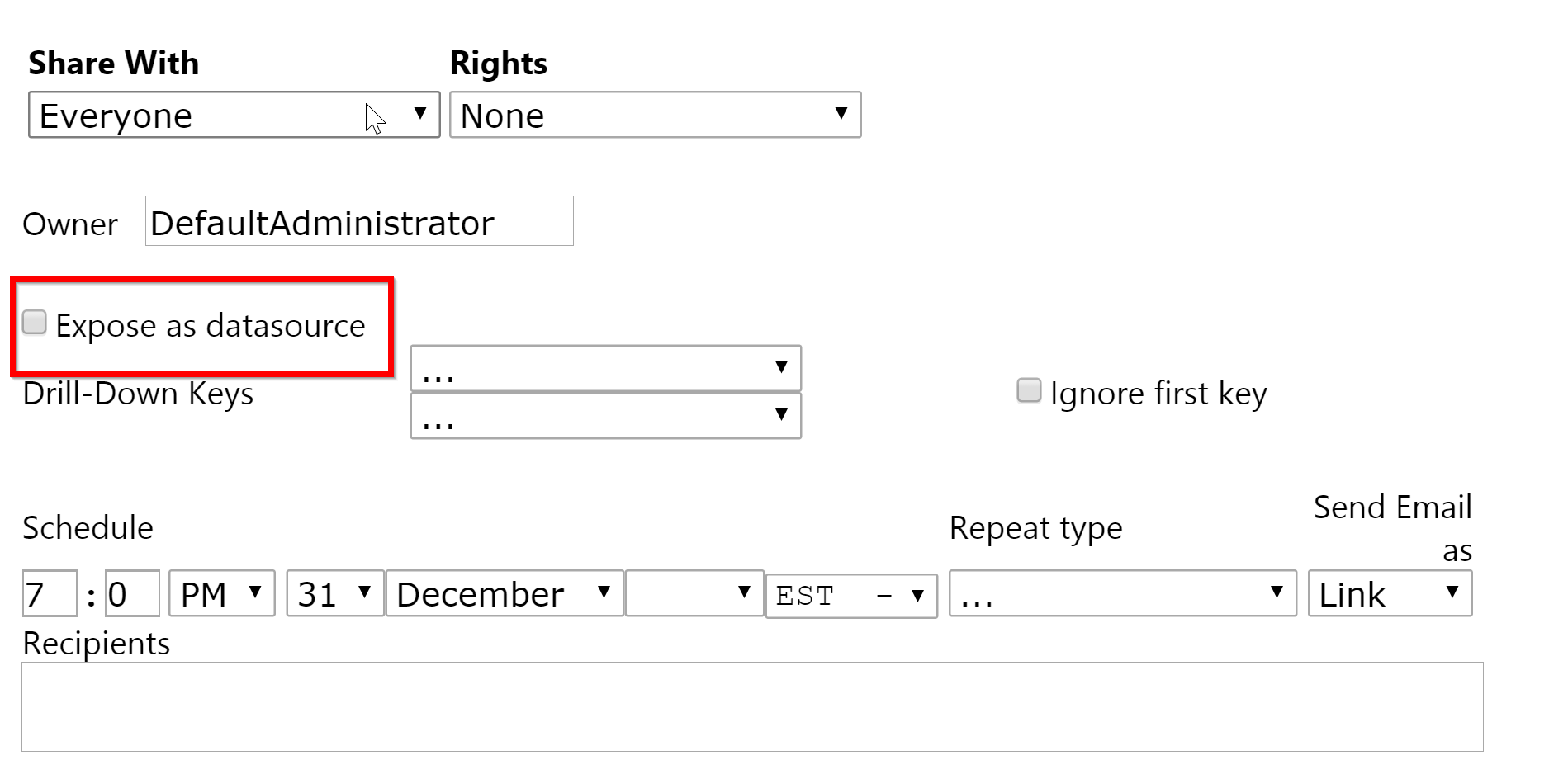 Enable VirtualDataSource