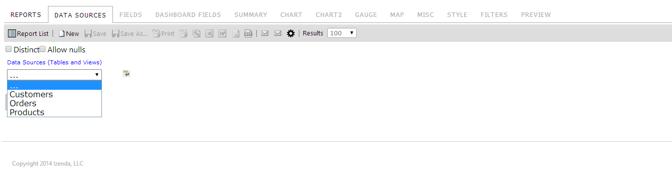 VisibleDataSources = new string[] {"Products", "Orders", "Customers" };