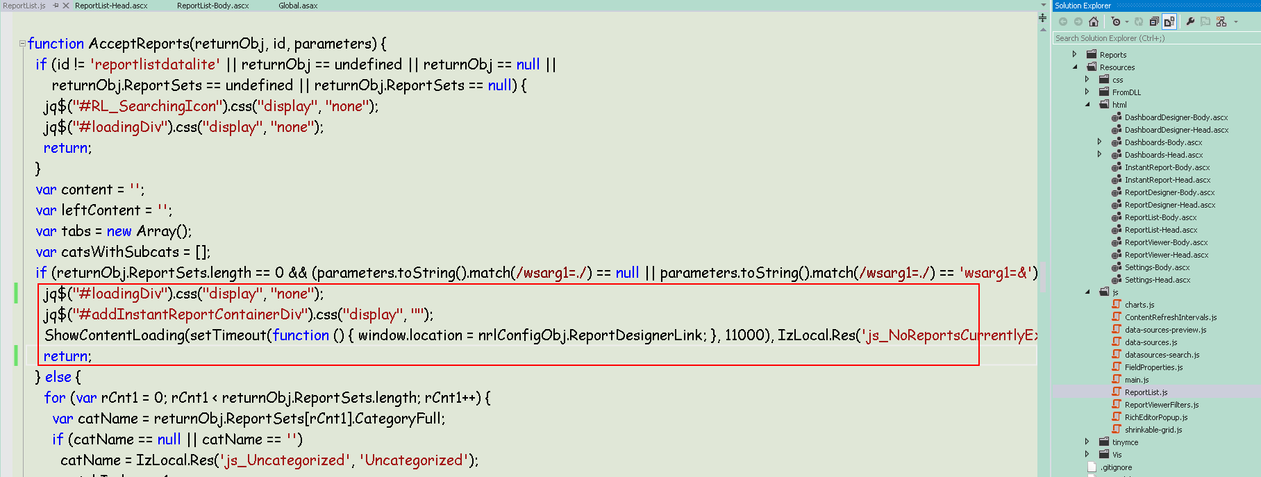 RedirectCode
