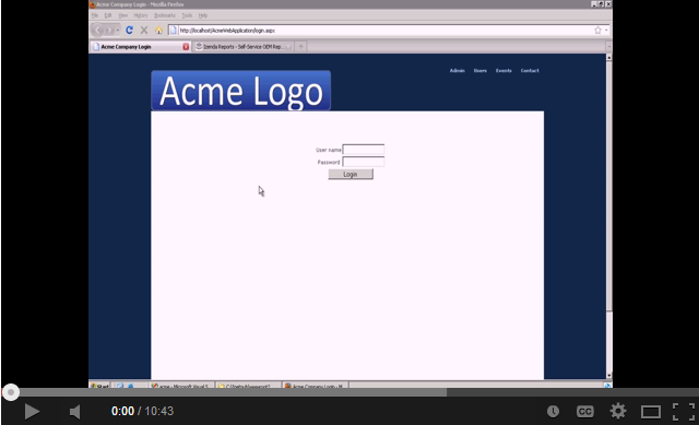 Izenda Core Integration Video